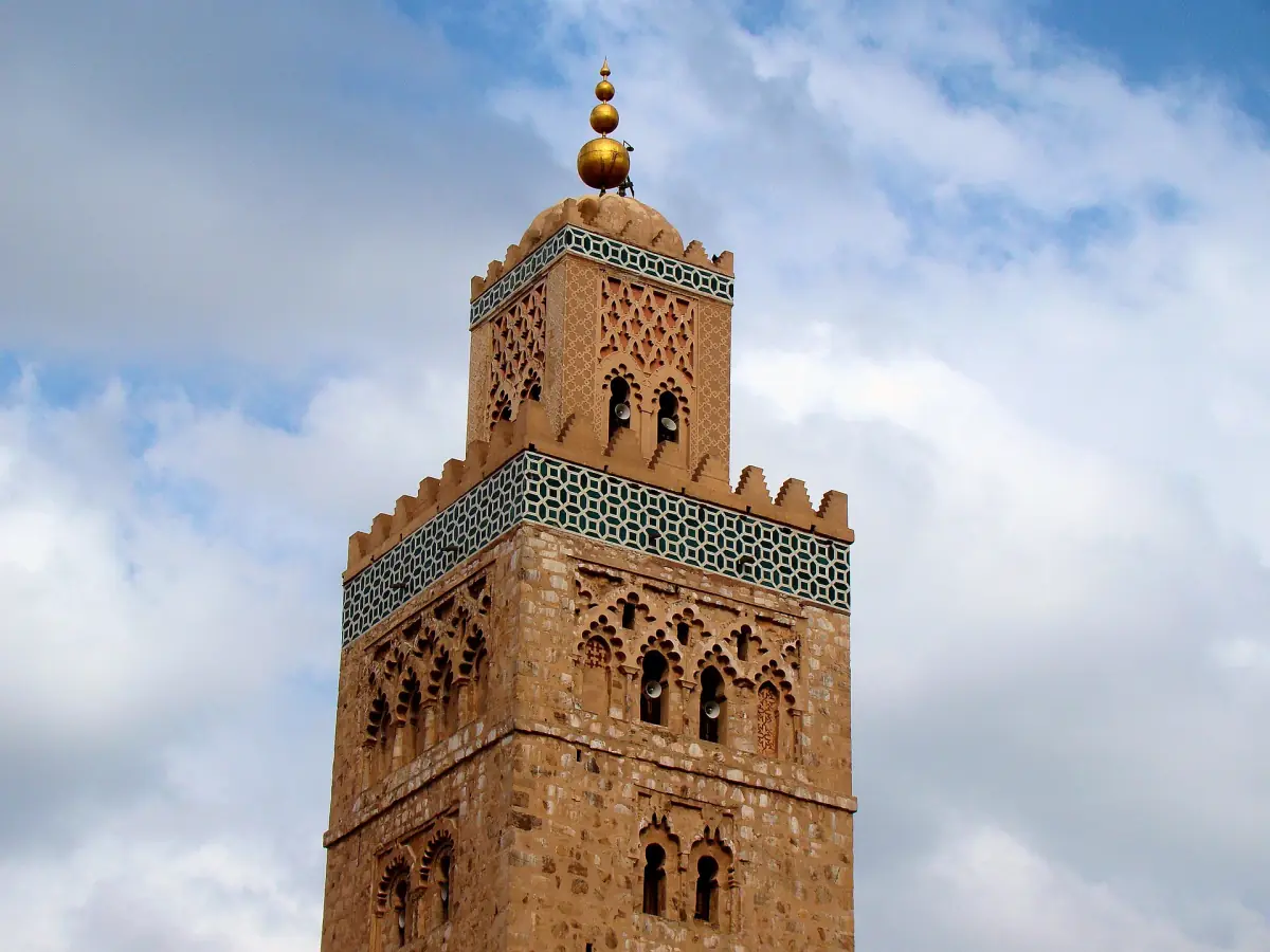Upper part of the Koutoubia minaret