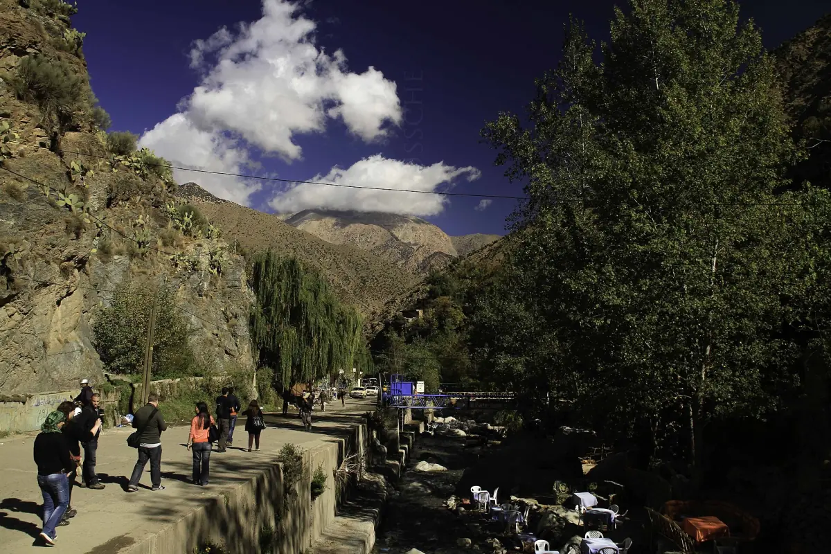 Riverside in the Ourika Valley